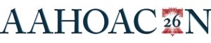 AAHOACON logo for 2026. Includes the Liberty Bell.