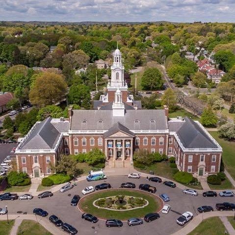 City Hall in Newton, MA